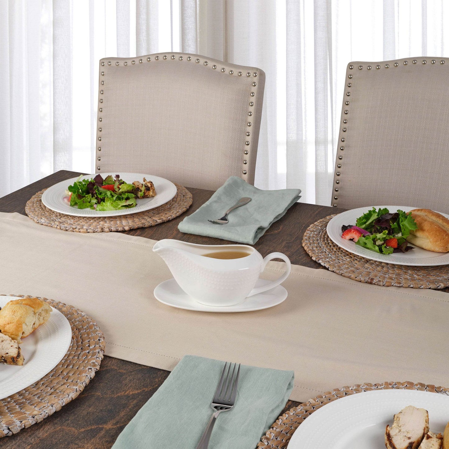 Nellie Gravy Boat with Saucer for Elegant Serving - Estalios