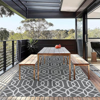 Waterproof Reversible Outdoor Rug For Patios And RV Camping - Estalios