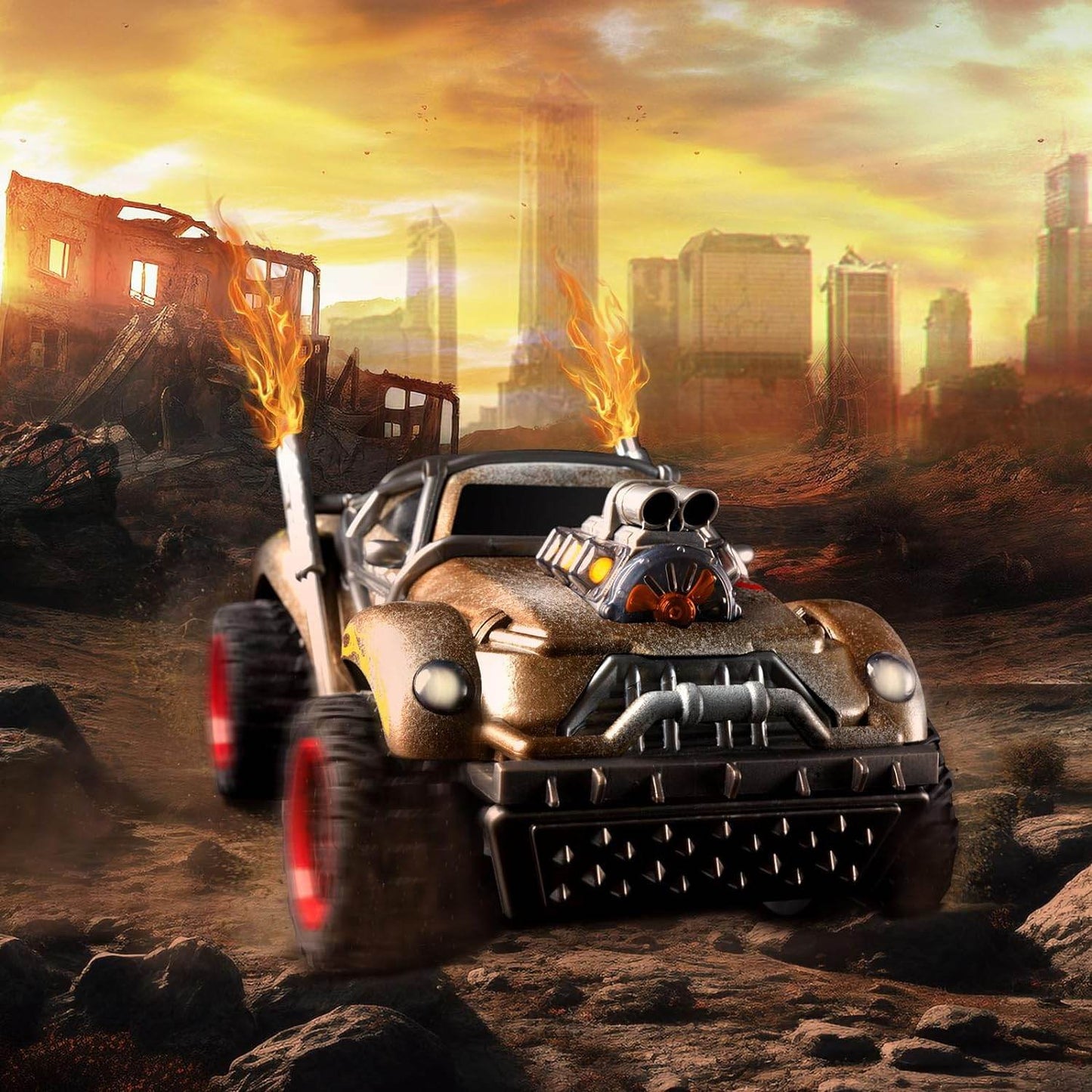 Wasteland Style 1:14 Scale 2.4GHz Electric RC Car Toys - Estalios