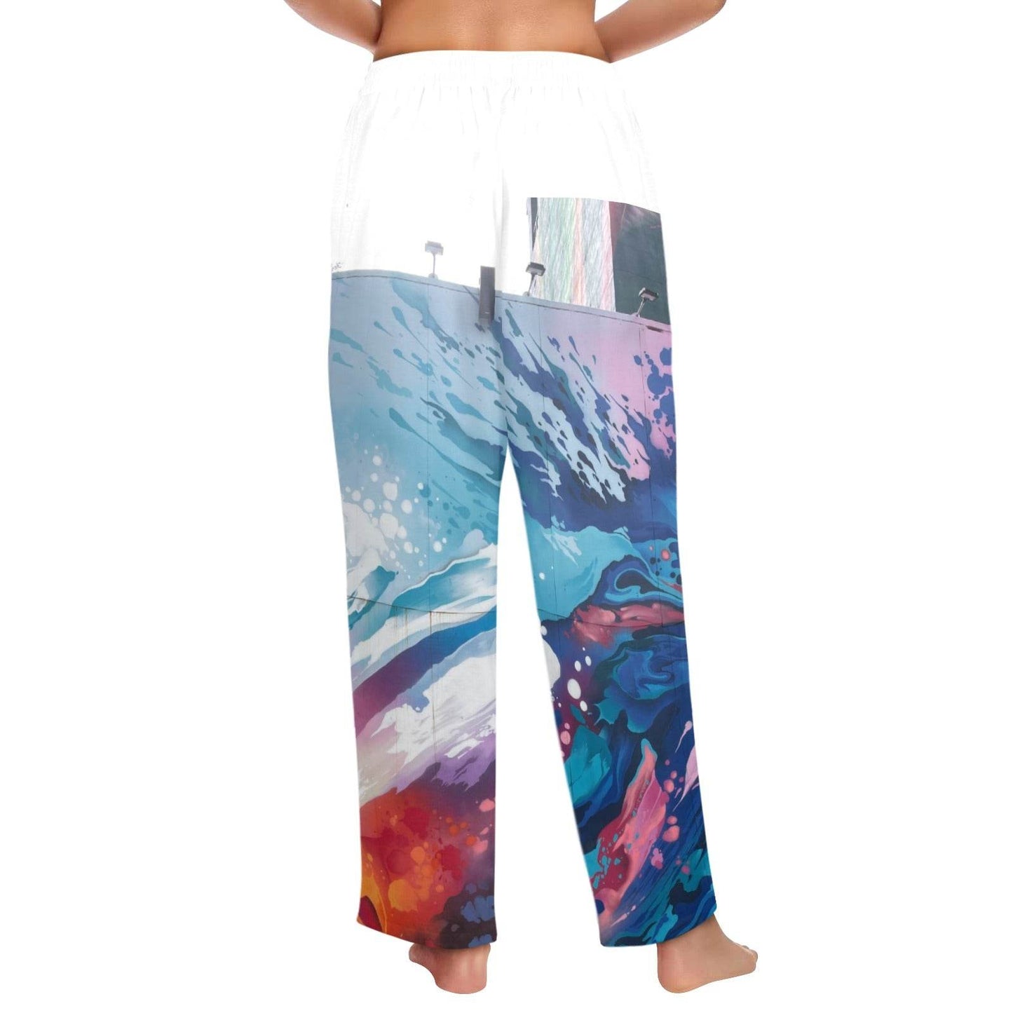 Women's Pajama Trousers Without Pockets Made In USA - Estalios