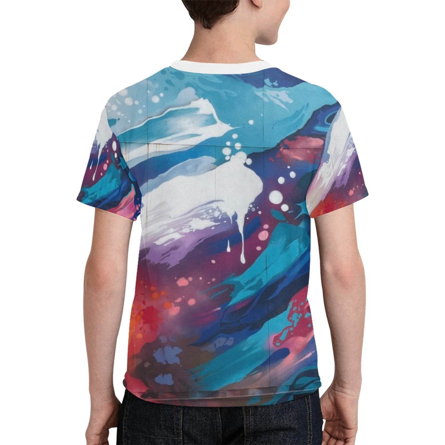Kids' All Over Print T-shirt(ModelT65) for Comfort and Fun - Estalios
