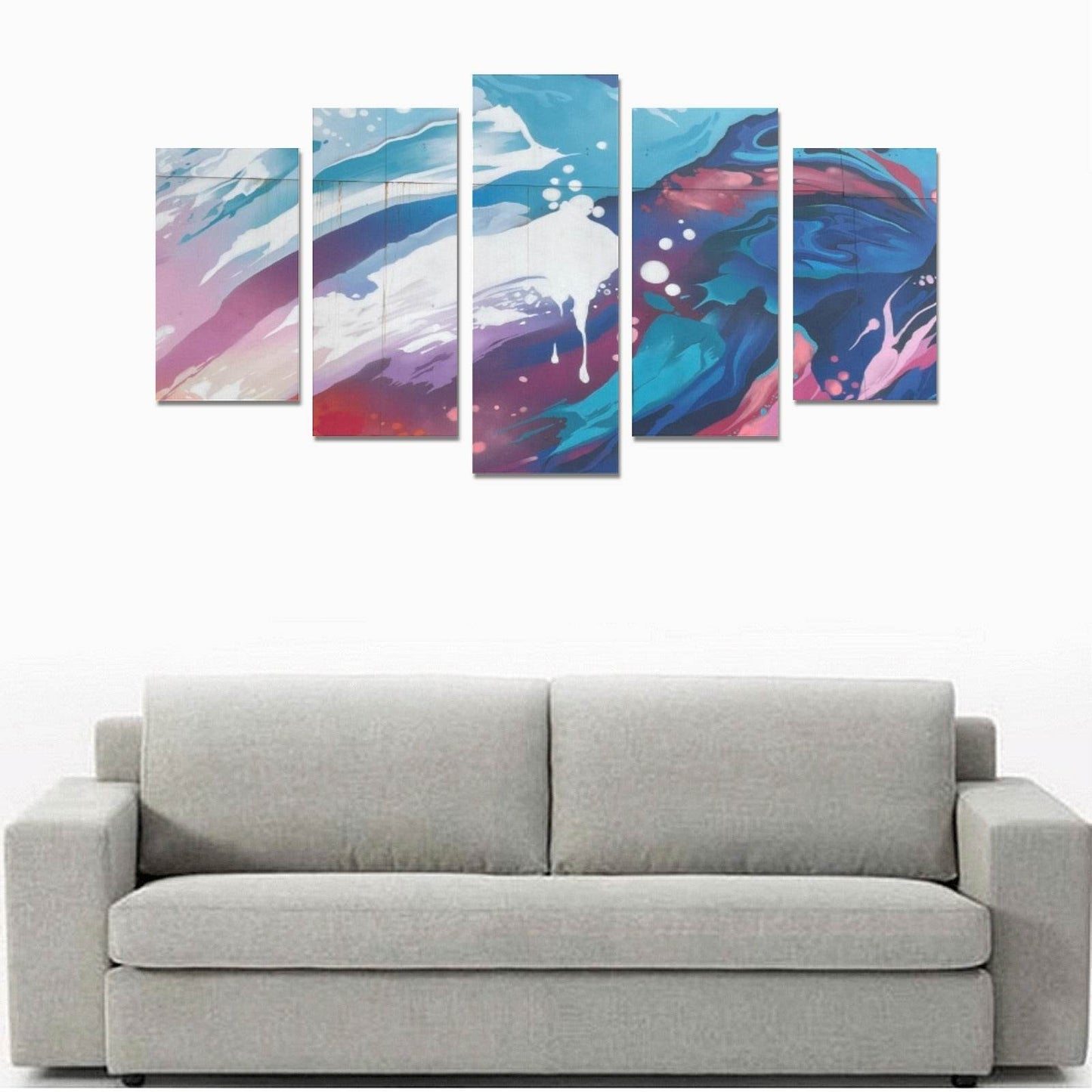 Canvas Wall Art Prints (No Frame) 5-Pieces/Set A - Estalios