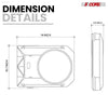 10 Inch Under Seat Car Subwoofer With Built In Amplifier - Estalios