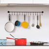10 Pack Heavy Duty Black S Hooks - Versatile Hanging Solution for Kitchen, Bathroom, Bedroom & Office - Perfect for Pots, Pans, Coats, Bags & Plants - Estalios