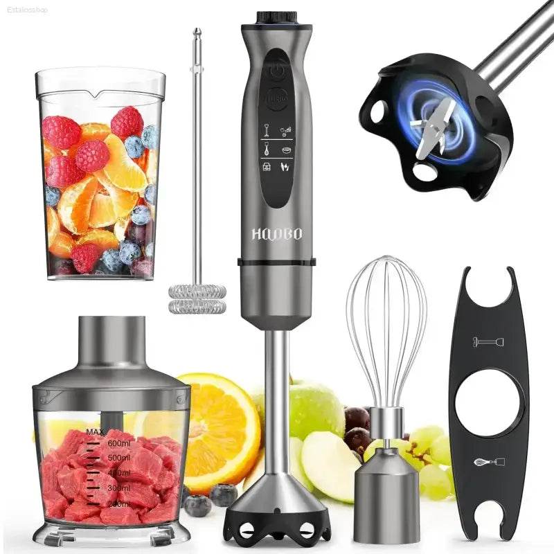 1000 Watt Powerful Handheld Immersion Blender for Soups - Estalios