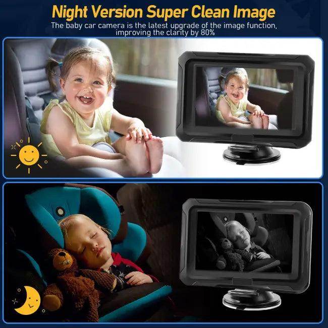 Rev Up Baby Safety With Our Car Mirror Monitor System - Estalios