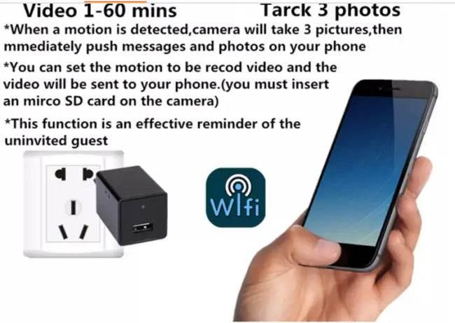 Hidden Spy Cam with Motion Alert for Ultimate Security - Estalios