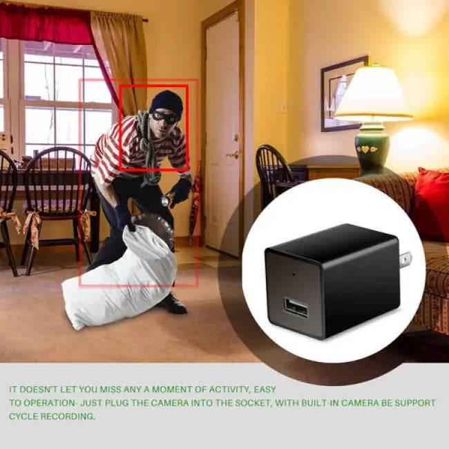 Hidden Spy Cam with Motion Alert for Ultimate Security - Estalios