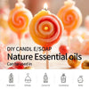 Lollipop-shaped candles.
