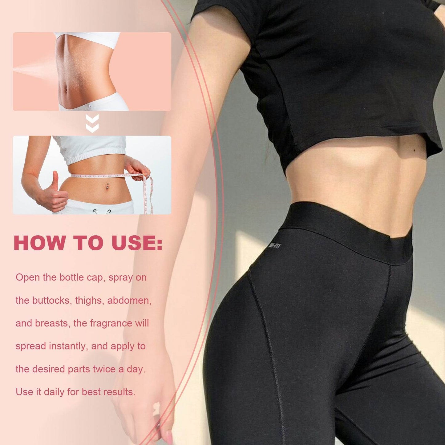 Body Firming Perfume Oil Spray for Slimming and Toning - Estalios