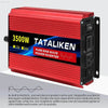 12V To 110V AC Pure Sine Power Inverter 3500W Solar Accessory - Estalios