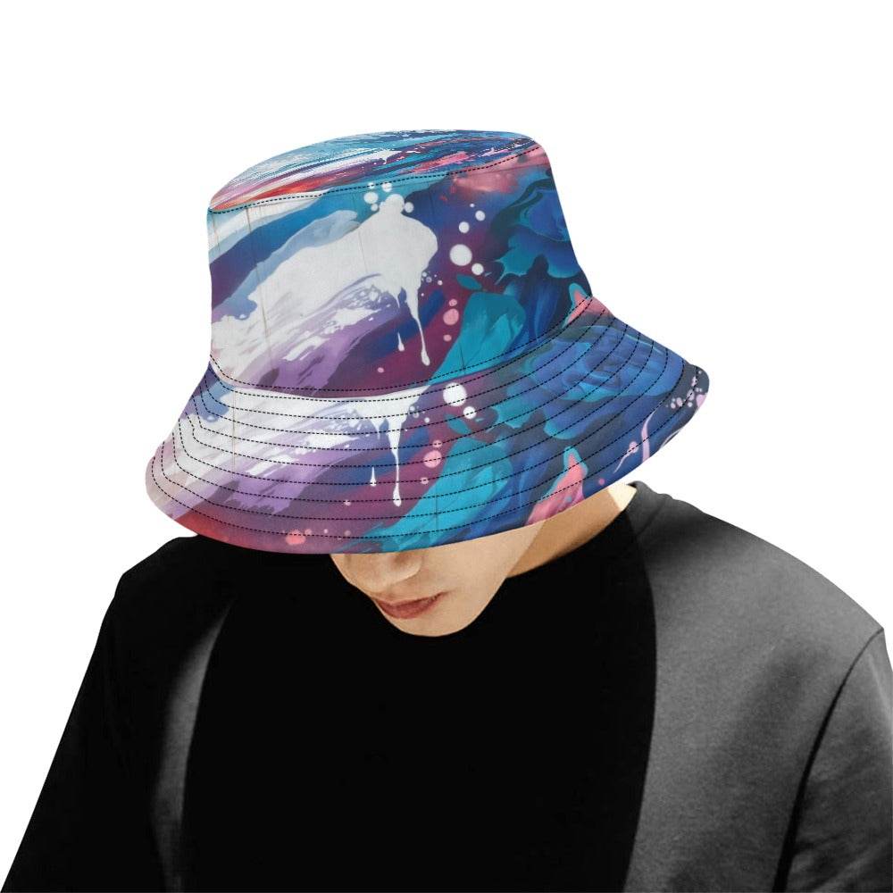 Men's All Over Print Bucket Hat for Stylish Summer Wear - Estalios