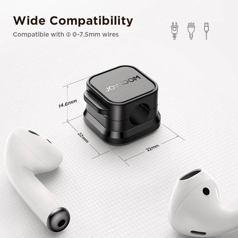 Joyroom Magnetic Cable Clips for Smooth Adjustable Cord Management - Estalios