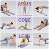 2-in-1 Abs & Ski Board - Portable Home Gym Trainer - Estalios