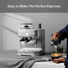 20 Bar Semi Automatic Espresso Maker with Grinder and Milk - Estalios