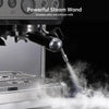20 Bar Semi Automatic Espresso Maker with Grinder and Milk - Estalios