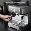 20 Bar Semi Automatic Espresso Maker with Grinder and Milk - Estalios