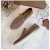 2023 Summer Leather British Kick Bean Shoes for Stylish Couples - EstaliosShop