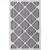 Pleated air filter.