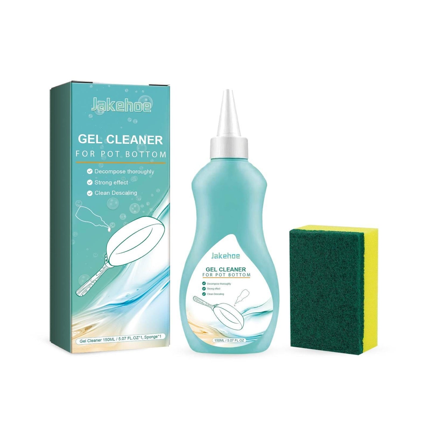 Gel Cleaner For Pot Bottom, Kitchen Cooktop Rust Remover - Estalios