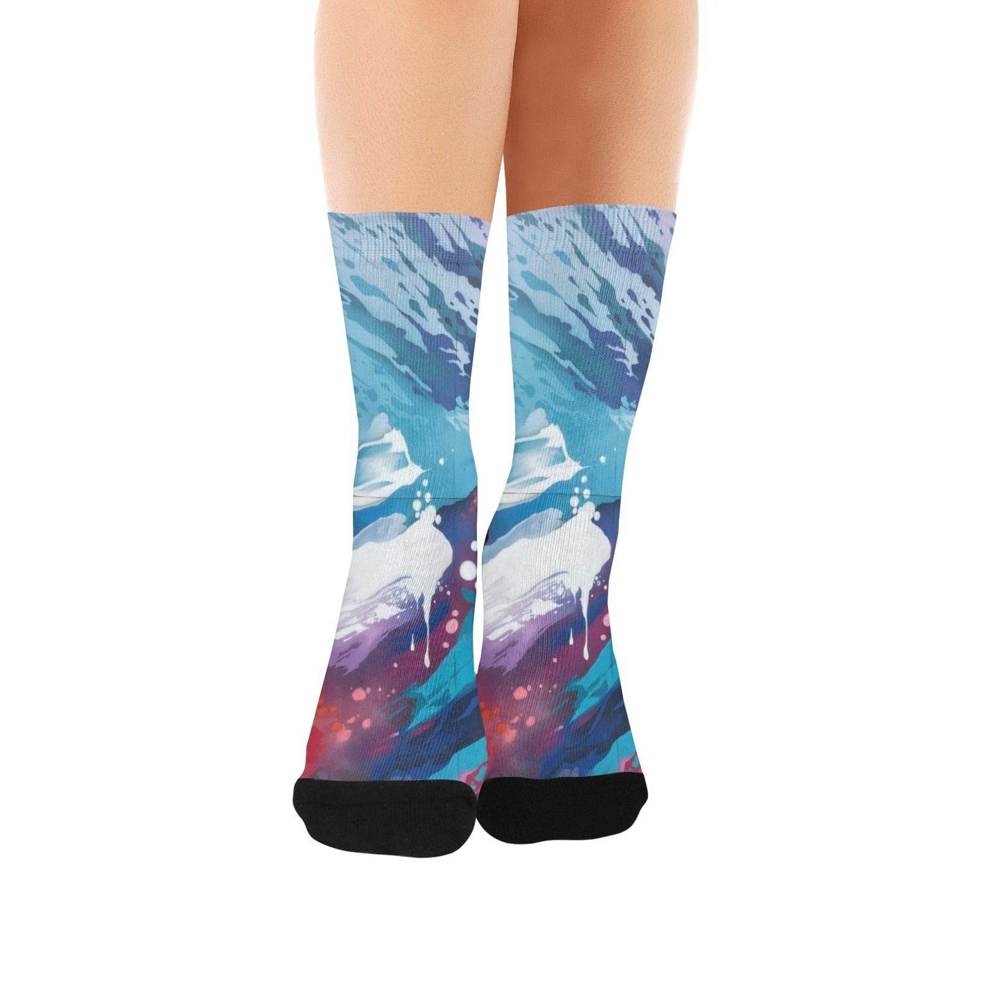 Custom Socks for Women Made in USA Ships to USA Only - Estalios