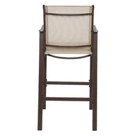 2pcs Patio Bar Stool Set with Iron Frame and Mesh Cloth - Estalios