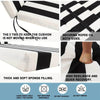 2PCS Patio Lounge Chair Cushions w/ Ties for Outdoor Comfort - Estalios