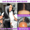 30 40 Inch Bone Straight 250 Density Lace Front Wig - Estalios