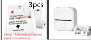 Portable Mini Thermal Label Printer for Home and School - Estalios