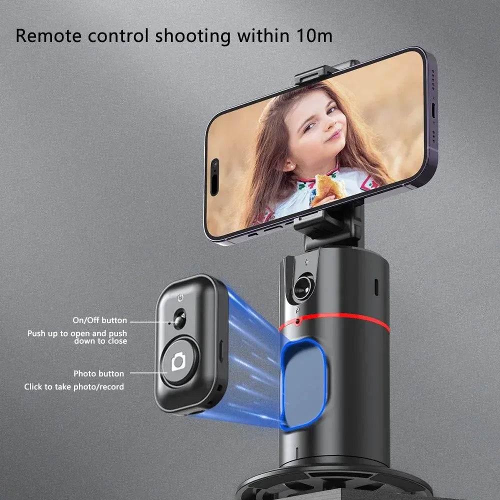 360 Auto Face Tracking Gimbal for Effortless Smart Selfies - Estalios