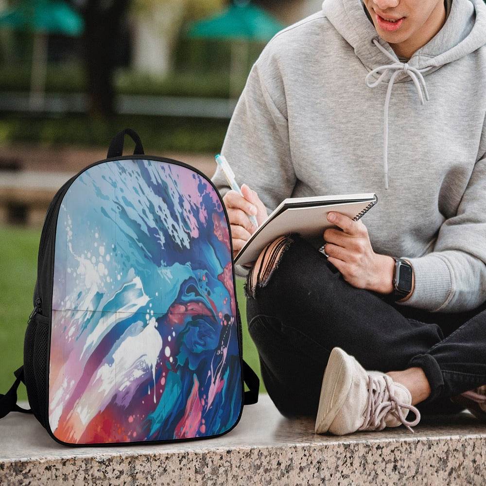New 17 Inch Shoulder Backpack for School and Travel - Estalios