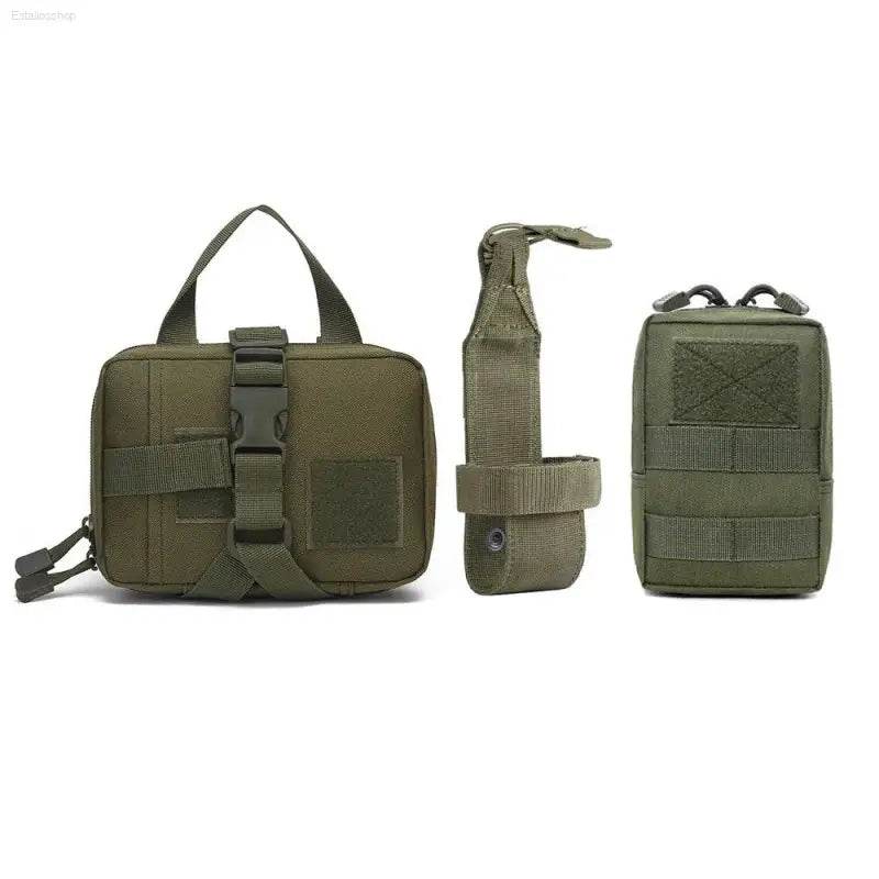 3Pcs Dog Tactical Bags with 2Pcs Pouches and Belt Holder - Estalios
