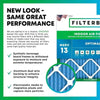 4 Pack 20x20x1 MERV 13 Pleated HVAC Air Filters Easy Install - Estalios