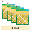 4 Pack MERV 11 Pleated HVAC Filters for Allergies and Pets - Estalios