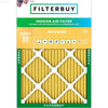 4 Pack MERV 11 Pleated HVAC Filters for Allergies and Pets - Estalios