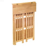 4-Tier Natural Wood Shelf for Stylish Storage Solutions - Estalios