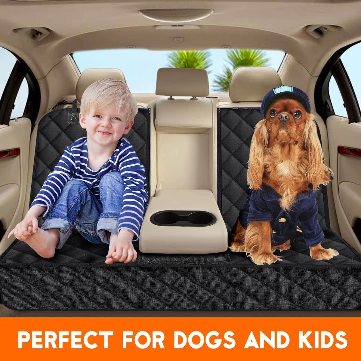 Waterproof Dog Car Seat Cover for Most Cars and SUVs - Estalios