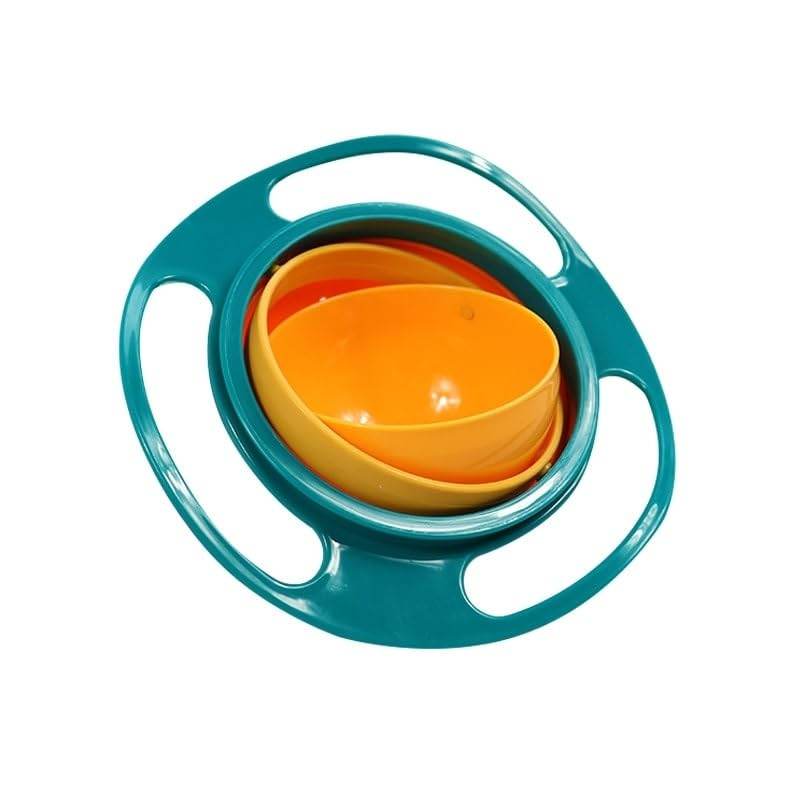 360-Degree Rotating Baby Bowl for Mess-Free Mealtime - Estalios