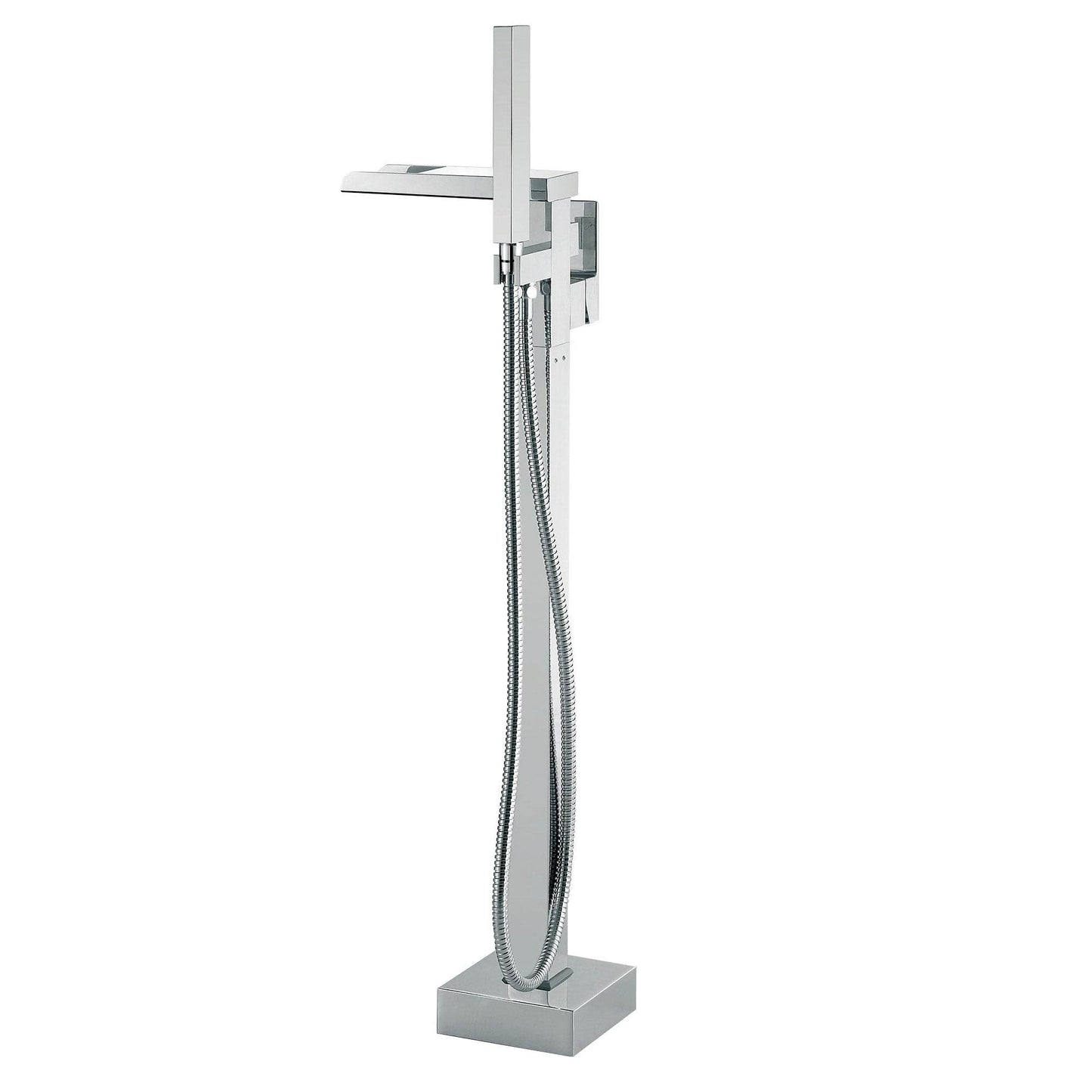 Infinity Freestanding Waterfall Spout Bathtub Faucet Design - Estalios