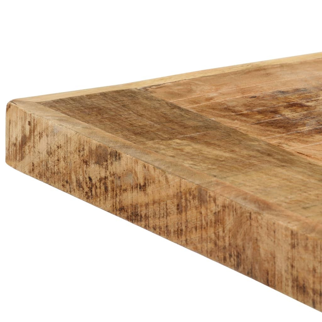 Solid Rough Mango Wood Dining Table 55.1"x27.6"x29.5"