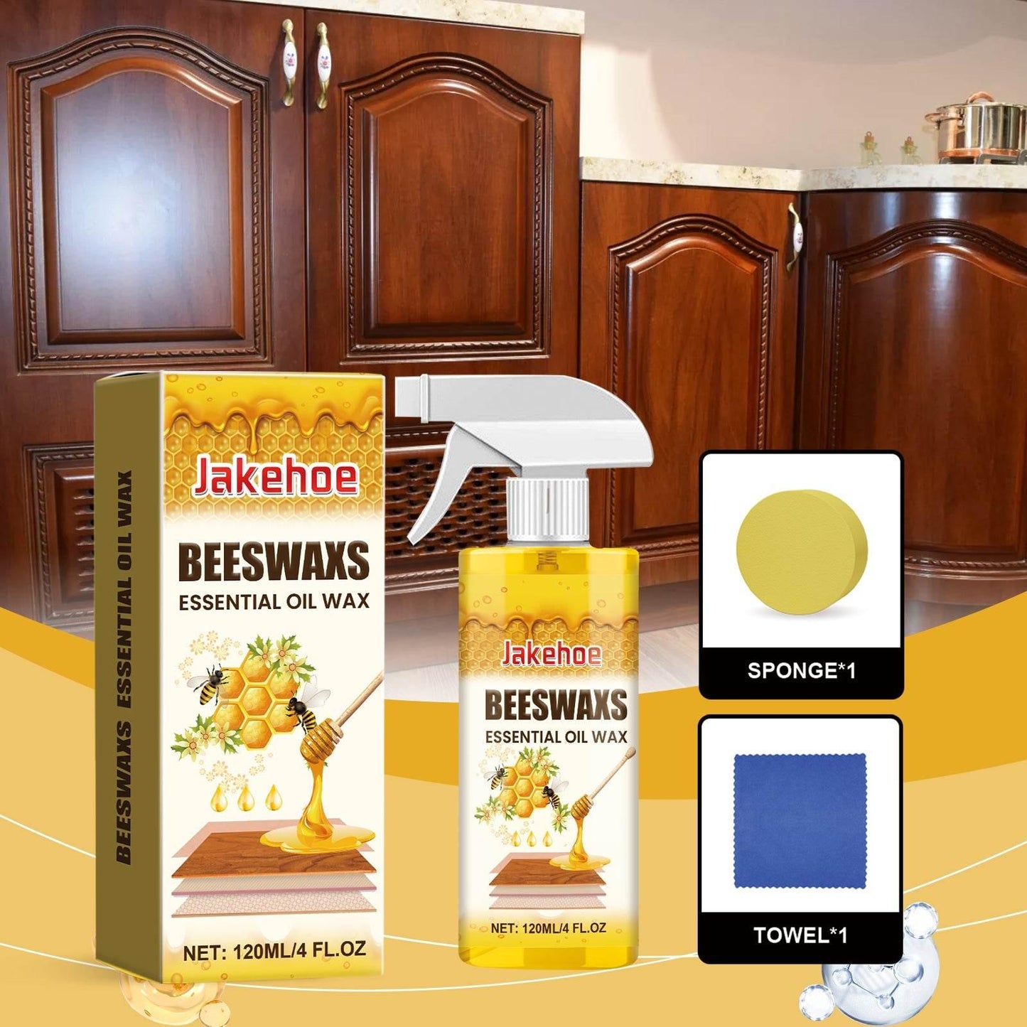 Wood Polishing Beeswax Spray Curing Furniture Polishing - Estalios
