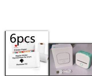 Portable Mini Thermal Label Printer for Home and School - Estalios