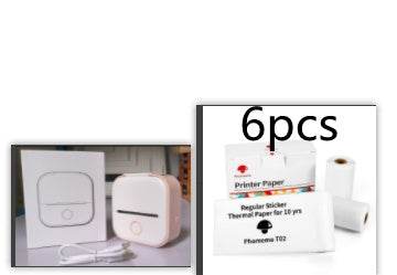 Portable Mini Thermal Label Printer for Home and School - Estalios
