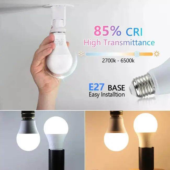 4pcs Lot E27 LED Light Bulbs for Cozy Illumination - Estalios