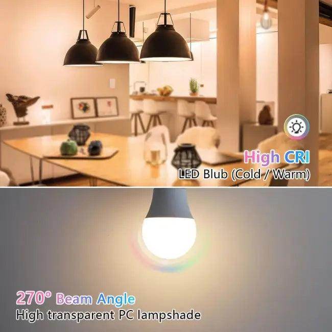 4pcs Lot E27 LED Light Bulbs for Cozy Illumination - Estalios