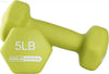 5,10, 15 Pound Neoprene Dumbbell Weight Set with Rack - Estalios