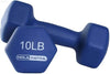 5,10, 15 Pound Neoprene Dumbbell Weight Set with Rack - Estalios