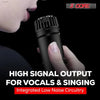 5 CORE Dynamic Vocal Microphone with Neodymium Cardioid Technology for Singing and Karaoke Enthusiasts - EstaliosShop