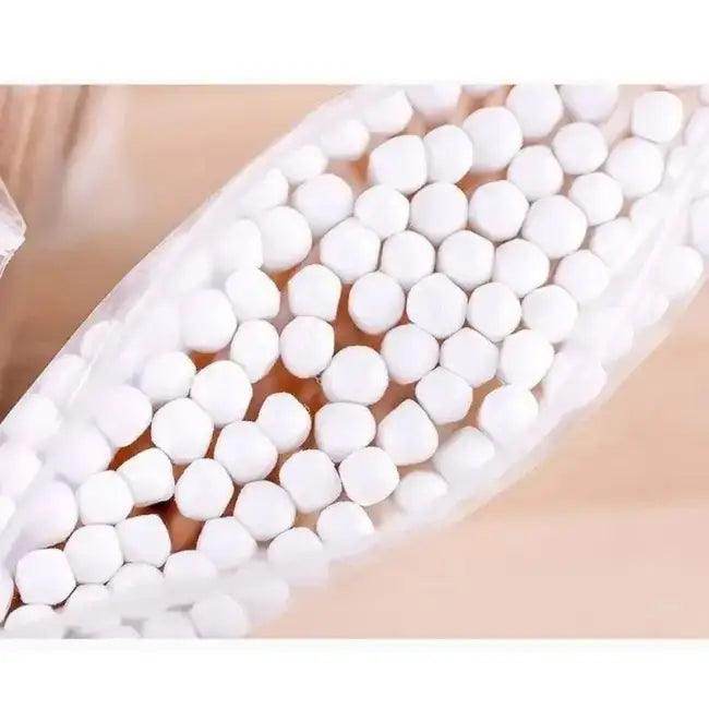 500pcs Double Head Wood Cotton Swabs for Easy Cleaning - Estalios