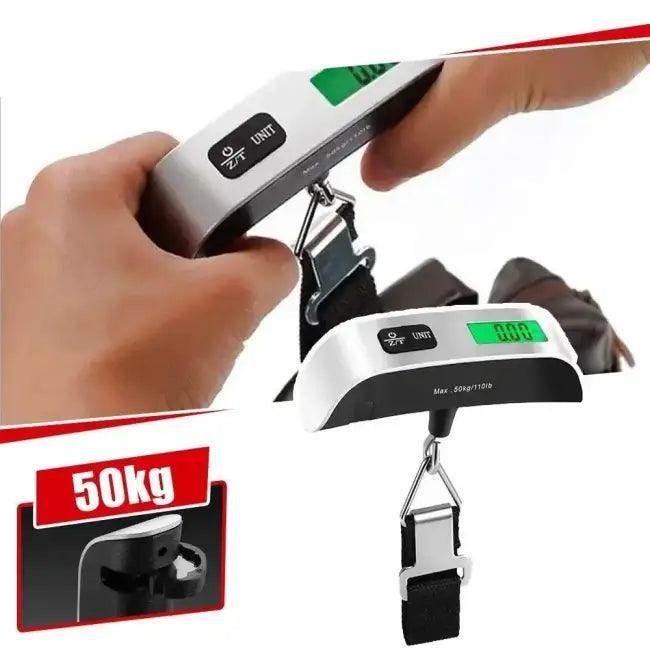 50kg Portable Digital Luggage Scale with LCD Display - Estalios